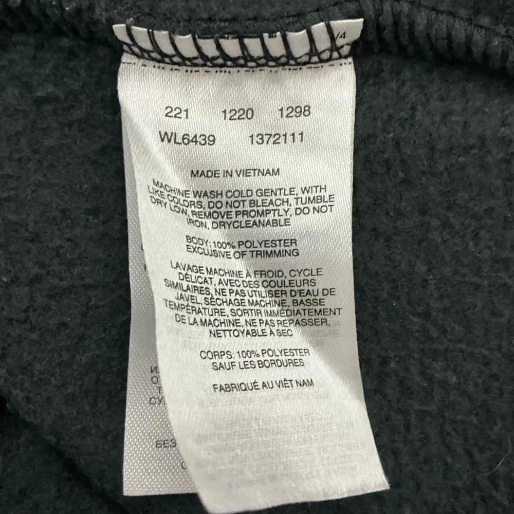 Columbia ladies black Fleece Jacket size XL